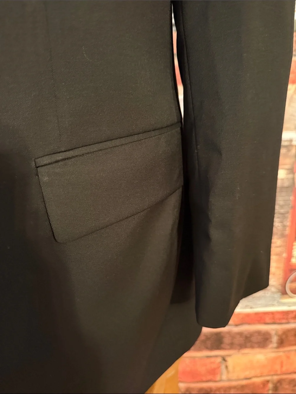 Vintage Brooks Brothers Jacket with Gold Logo Label
